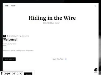 hidinginthewire.com