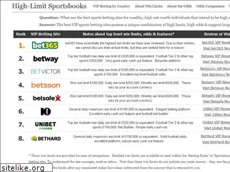 high-limit-sportsbooks.com