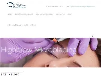 highbrowmicroblading.com