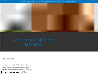highcaliberlabradors.com