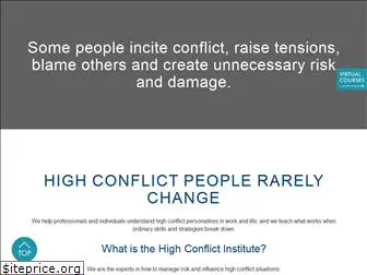 highconflictinstitute.com