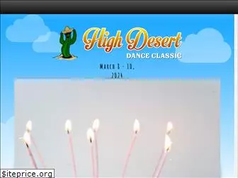 highdesertdanceclassic.com