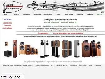 highend-audio-zimmermann.ch