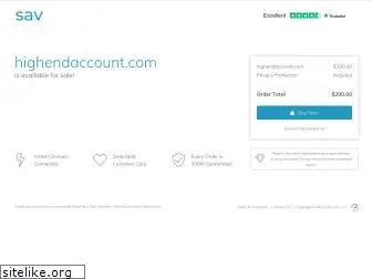 highendaccount.com