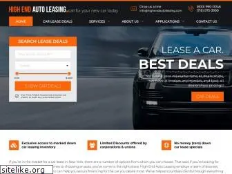 highendautoleasing.com