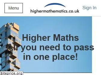 highermathematics.co.uk