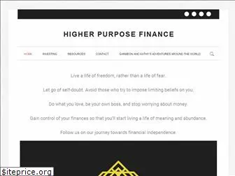higherpurposefinance.com