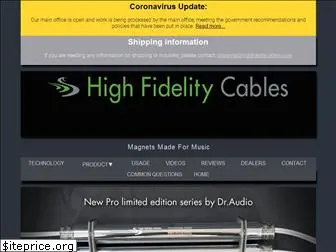 highfidelitycables.com