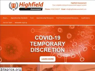 highfieldassessment.com