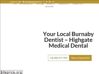 highgatemedicaldentalclinic.ca