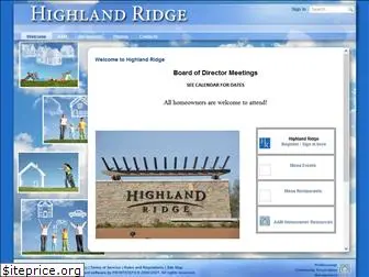 highland-ridge-hoa.com