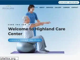 highlandcarecenter.com