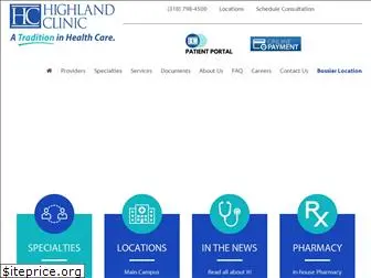 highlandclinic.com