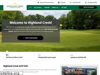 highlandcreekgolfclub.com