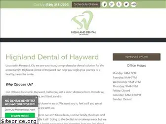 highlanddentalofhayward.com
