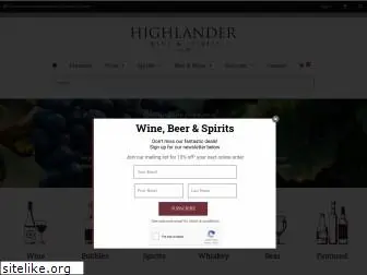 highlanderwine.com