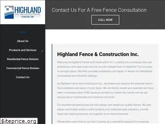highlandfenceinc.com