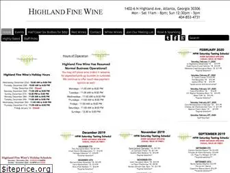 highlandfinewine.com