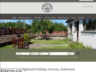 highlandholidayhomes.com