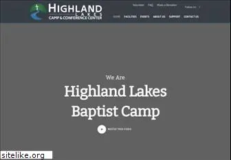 highlandlakesbaptistcamp.org
