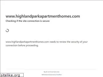 highlandparkapartmenthomes.com