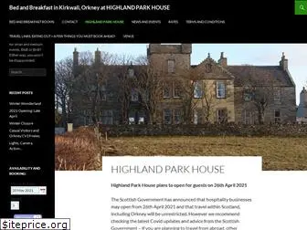 highlandparkhouseorkney.co.uk