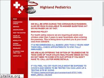 highlandpediatrics.org