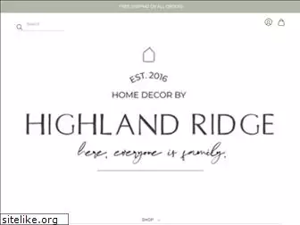 highlandridgedecor.com