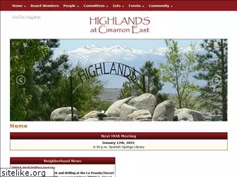 highlandsatcimarroneast.com