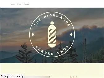 highlandsbarber.com