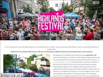 highlandsfest.com