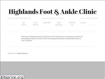 highlandsfootandankle.com