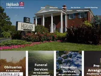 highlandsfuneralhome.com