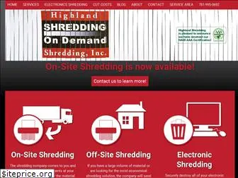 highlandshredding.com