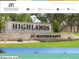 highlandsmayfieldranch.com