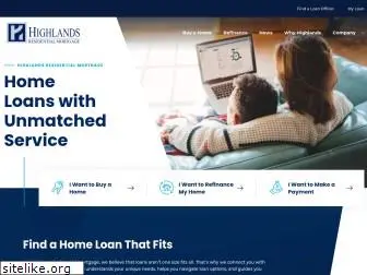 highlandsmortgage.com