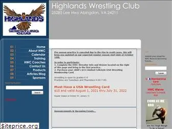 highlandswrestlingclub.com