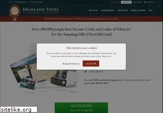 highlandtitles.com