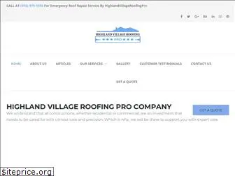 highlandvillageroofingpro.com