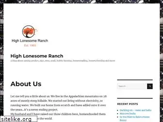 highlonesomeranch.com