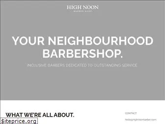 highnoonbarber.com