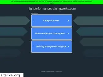highperformancetrainingworks.com