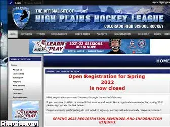 highplainshockey.com