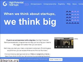 highpotentialstartups.co.uk