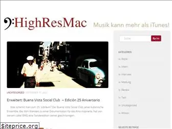 highresmac.de