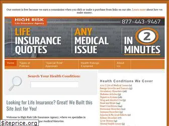 highrisklifeinsuranceagency.com