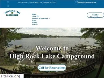 highrocklakecampground.com