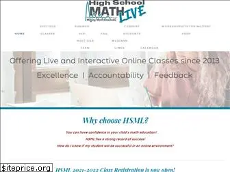 highschoolmathlive.com