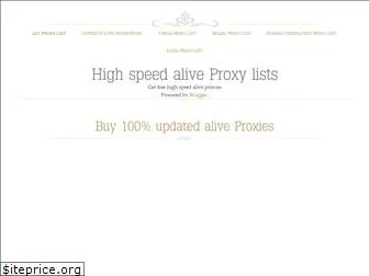highspeedproxylist.blogspot.com