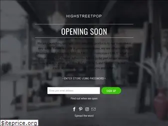 highstreetpop.com